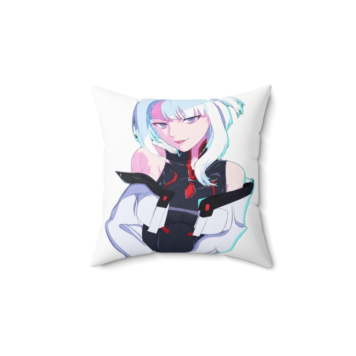 Luccy - Cyberpunk Edgerunners Throw Pillow | Cyberpunk: Edgerunners
